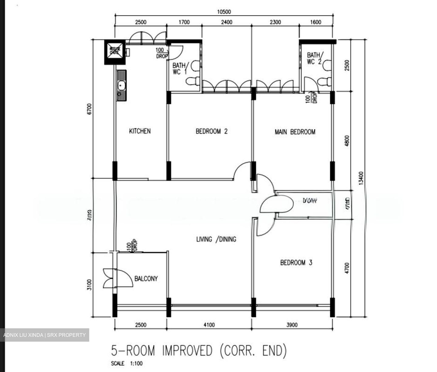 Blk 755 Yishun Street 72 (Yishun), HDB 5 Rooms #598347811